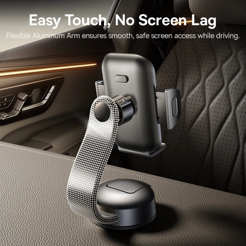 Adjustable Dashboard Car Phone Mount with Suction Base