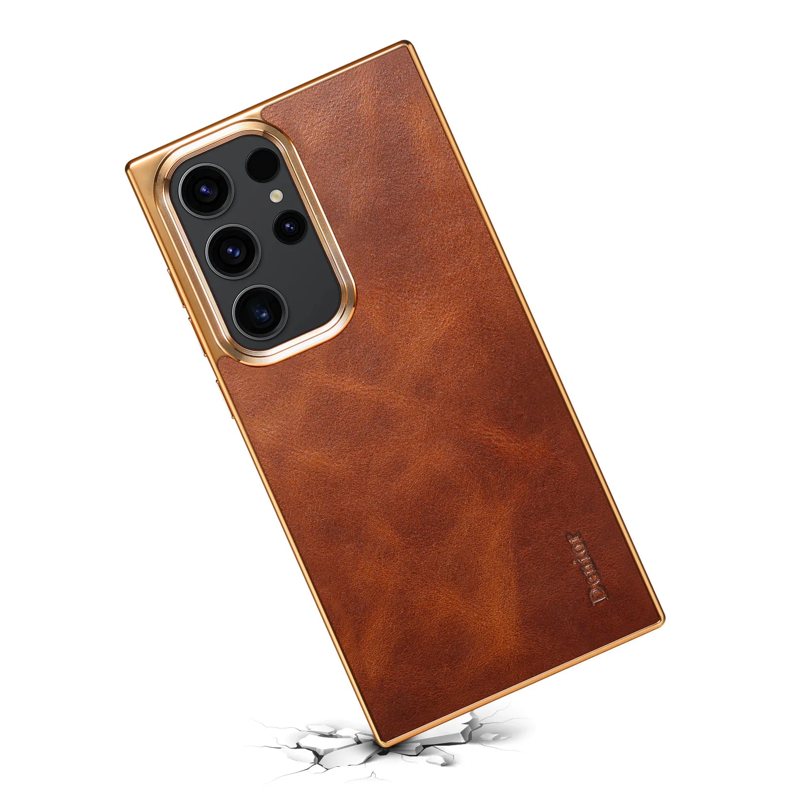 Premium Oil Wax Leather Case for Samsung Galaxy S26 Series
