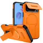 MagSafe-Compatible Shockproof Case with Built-In Kickstand and Camera Shield for iPhone 17 Series