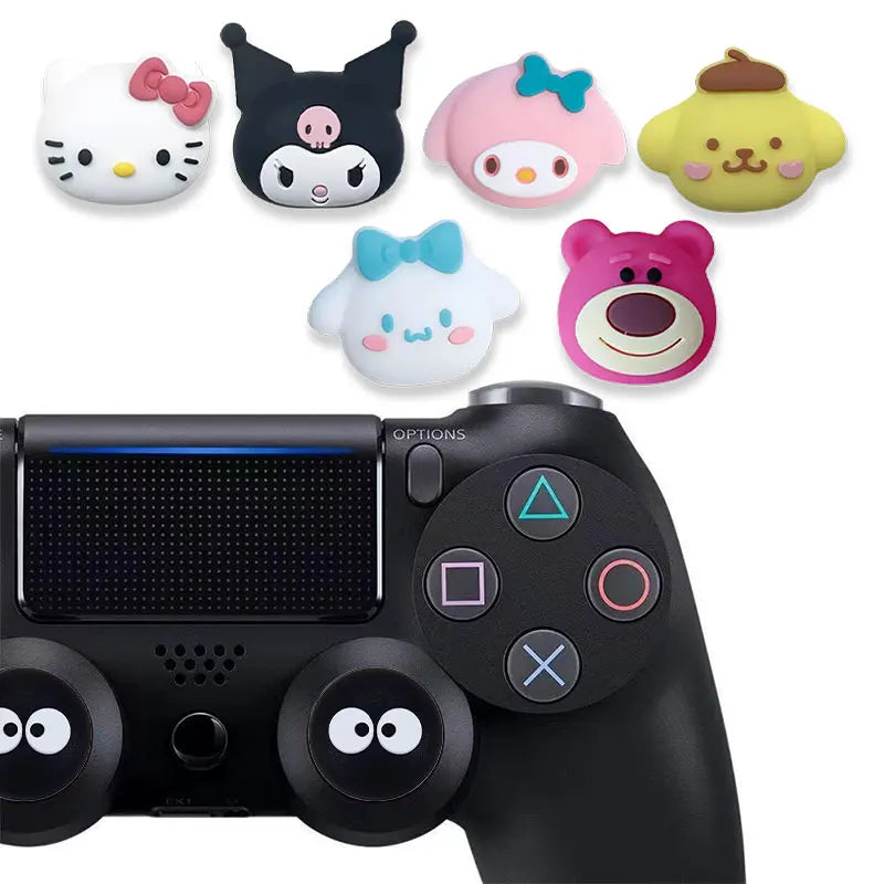 2-Pack Soft Silicone Thumb Grips for PlayStation 5 Controller