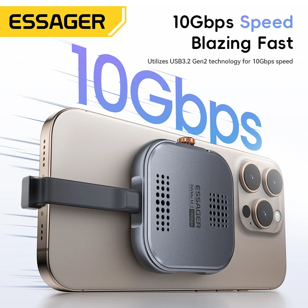 Essager Magnetic M.2 2230 NVMe SSD Enclosure
