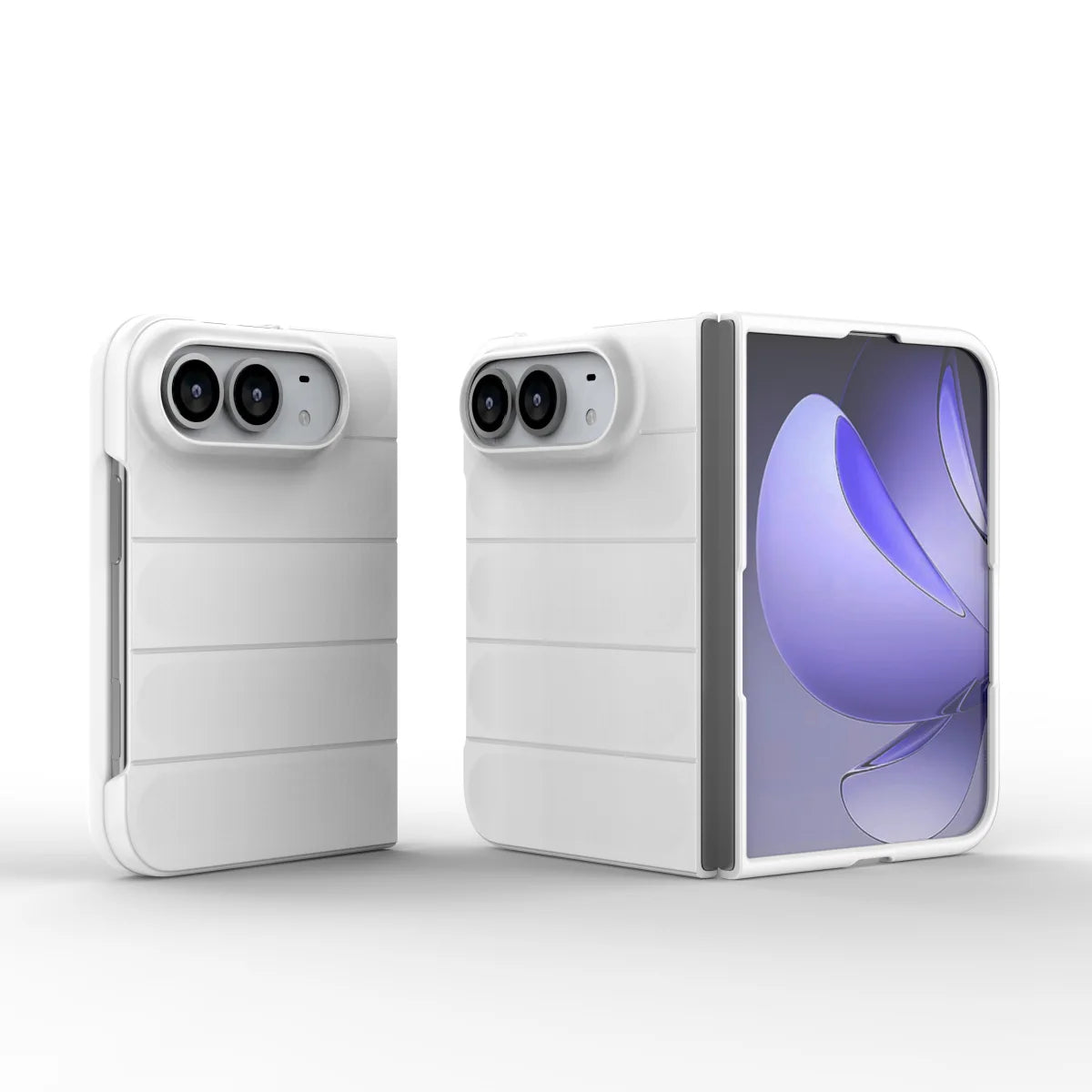Silicone Camera Protection Case with Airbag Cushioning for iPhone Duo