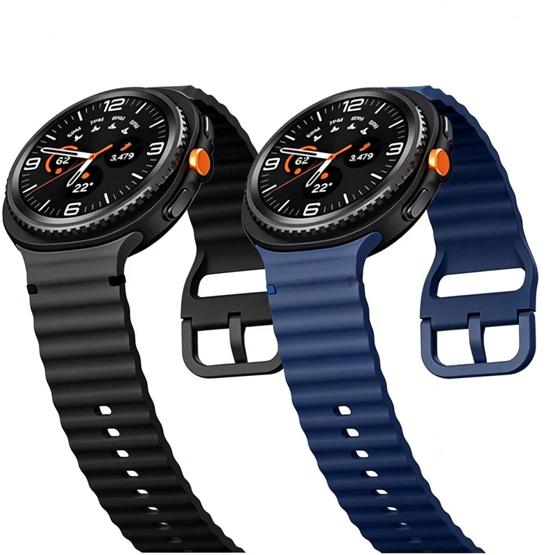 Water-Resistant Sport Band with Ventilation Holes for Samsung Galaxy Watch 9