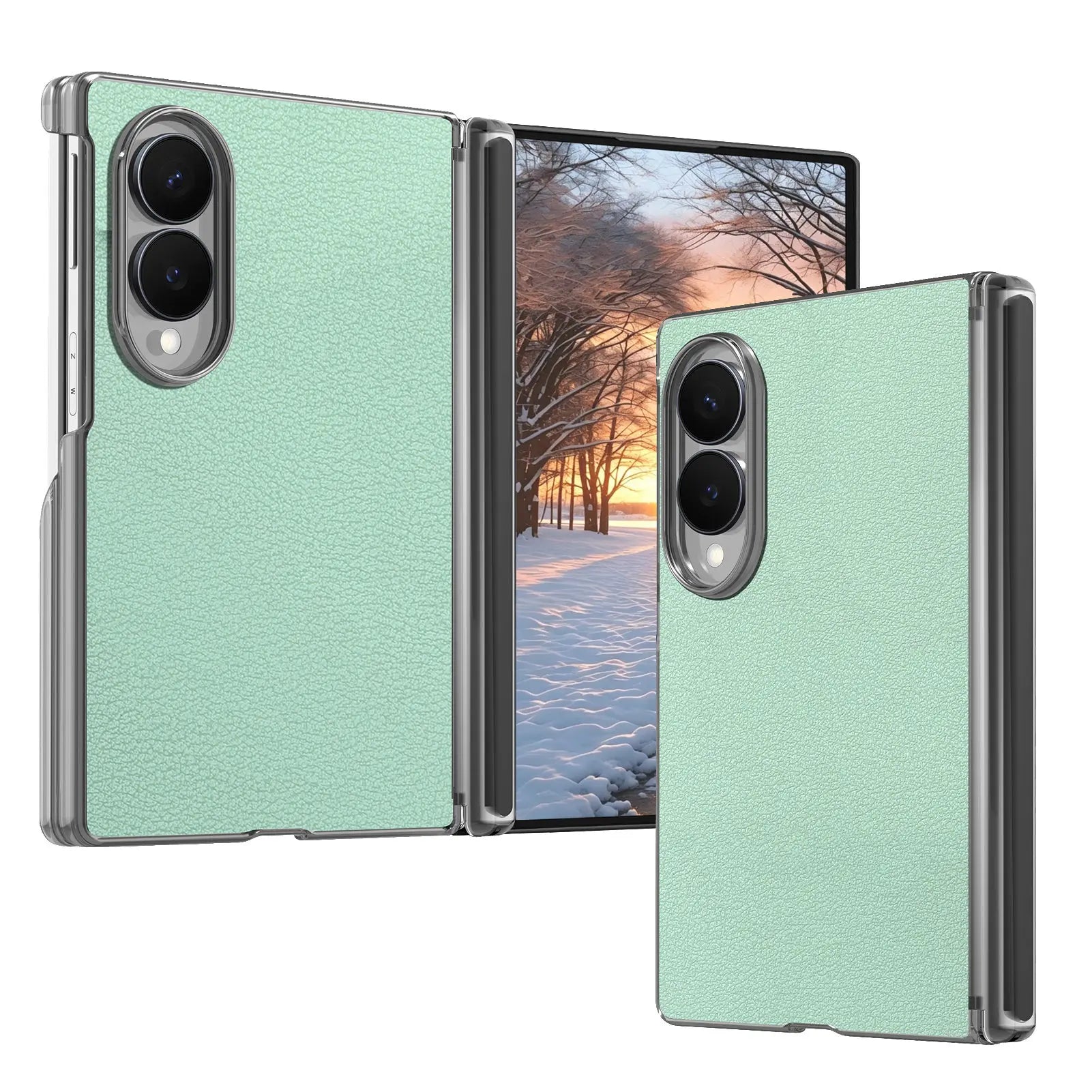Premium Lychee Texture Magnetic Leather Case for Samsung Galaxy Z Fold 8