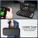 Protective Carrying Case with 2 Screen Protectors for Nintendo Switch 2