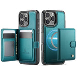 MagSafe Compatible Wallet Case with Card Slots & Stand for iPhone 16 Series