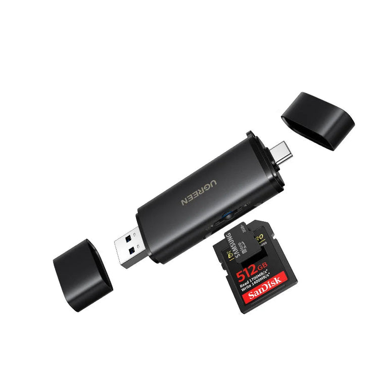 UGREEN USB 3.0 & USB-C Memory Card Reader