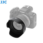 JJC Reversible Lens Hood with Adapter Ring