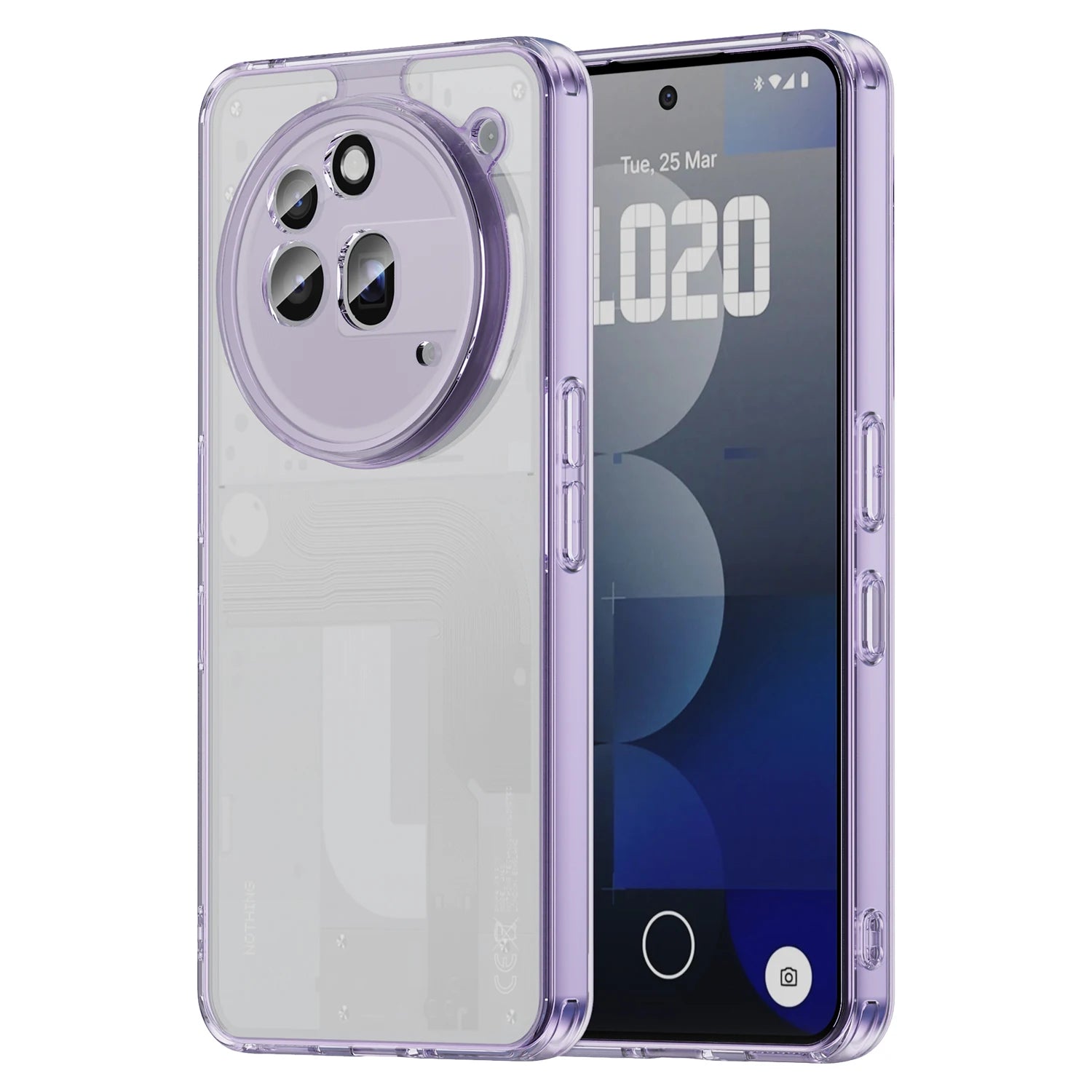 Clear Shockproof Magnetic Case for Nothing Phone 3a Pro