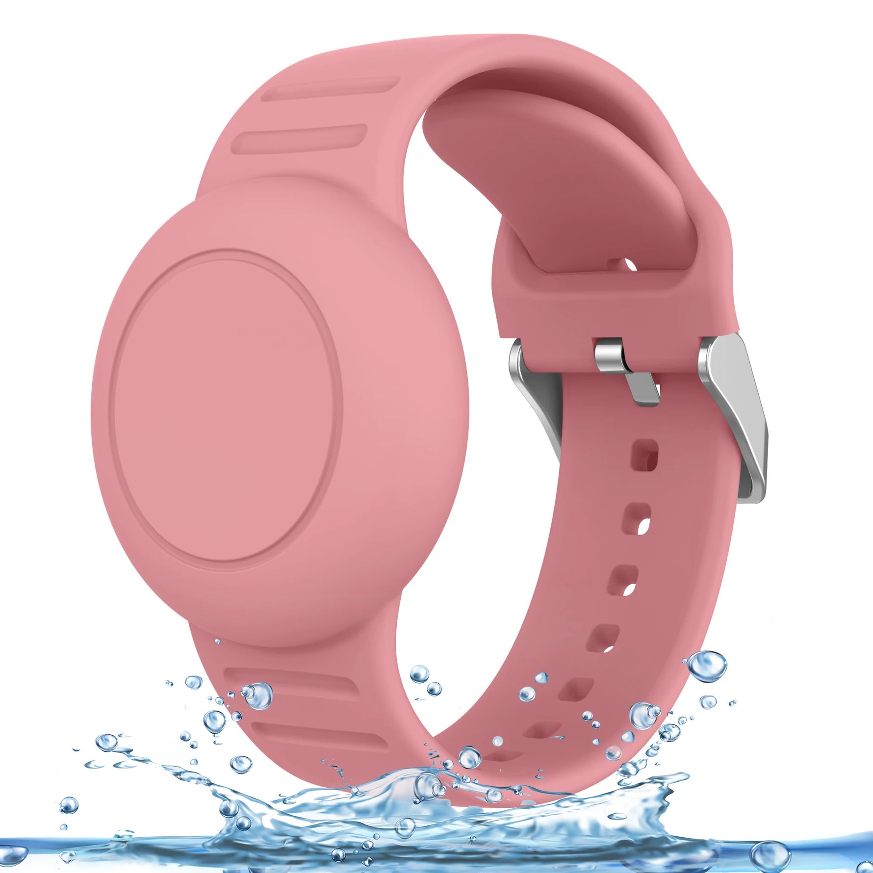 Waterproof Silicone Wristband Holder for Apple AirTag