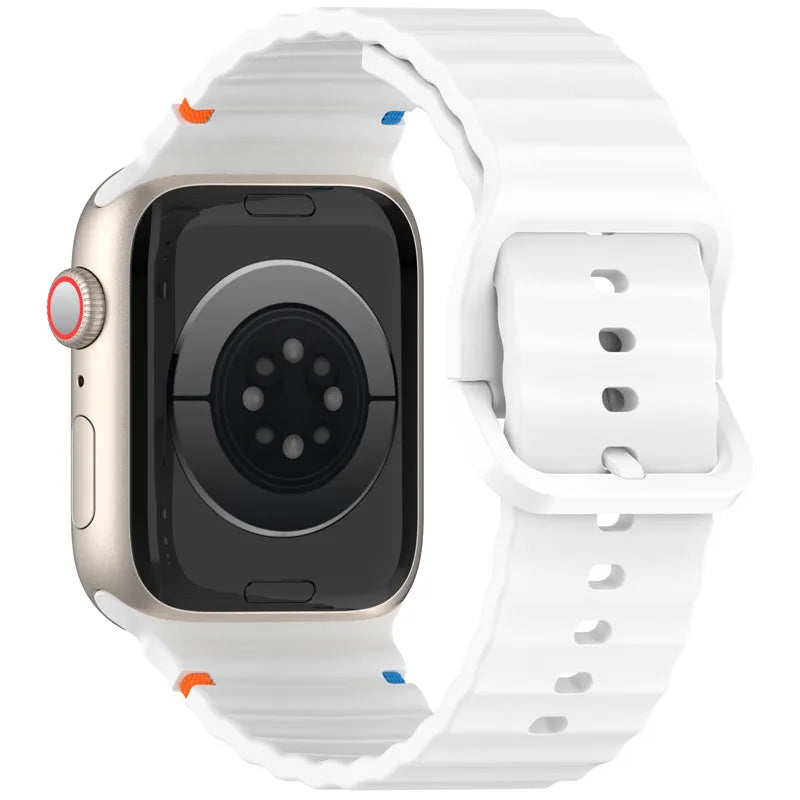 Flexible Silicone Watch Band for Apple Watch