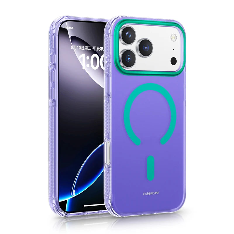 Slim Translucent Frosted MagSafe Case for iPhone 17 Series