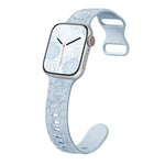 Floral Rose Engraved Bracelet Strap for Apple Watch