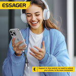 Essager 2-in-1 USB-C to 3.5mm AUX Cable