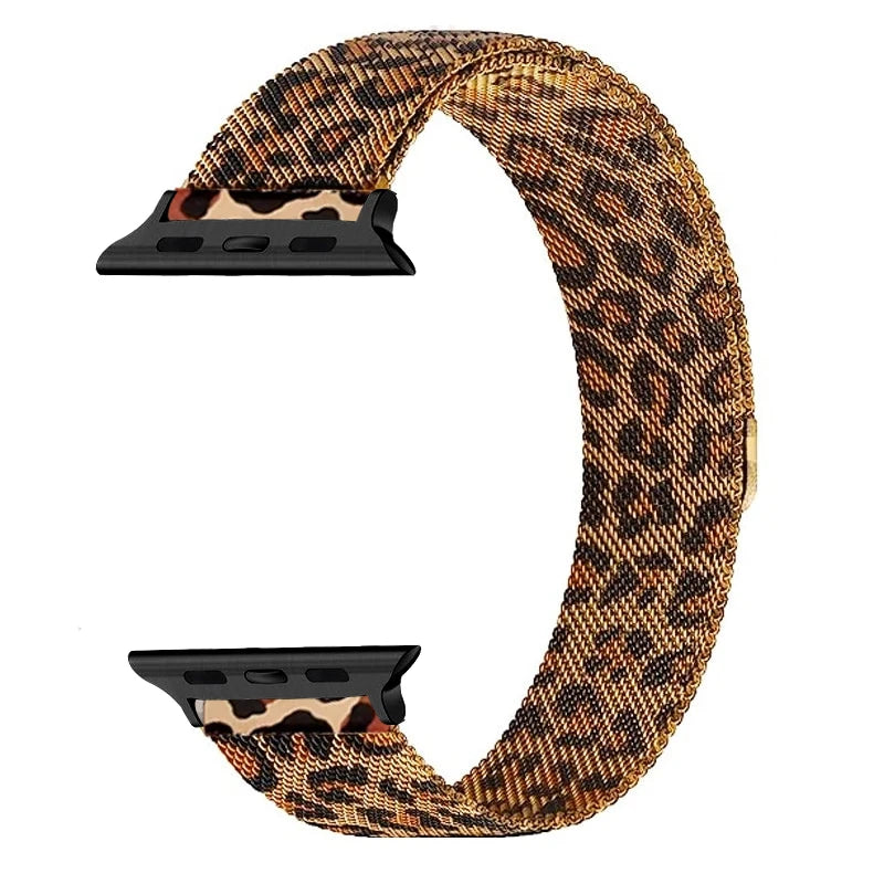 Premium Milanese Loop Metal Watch Band for Apple Watch
