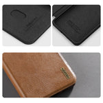 Premium Leather Flip Cover with Sliding Camera Protection for Samsung Galaxy S25 Edge