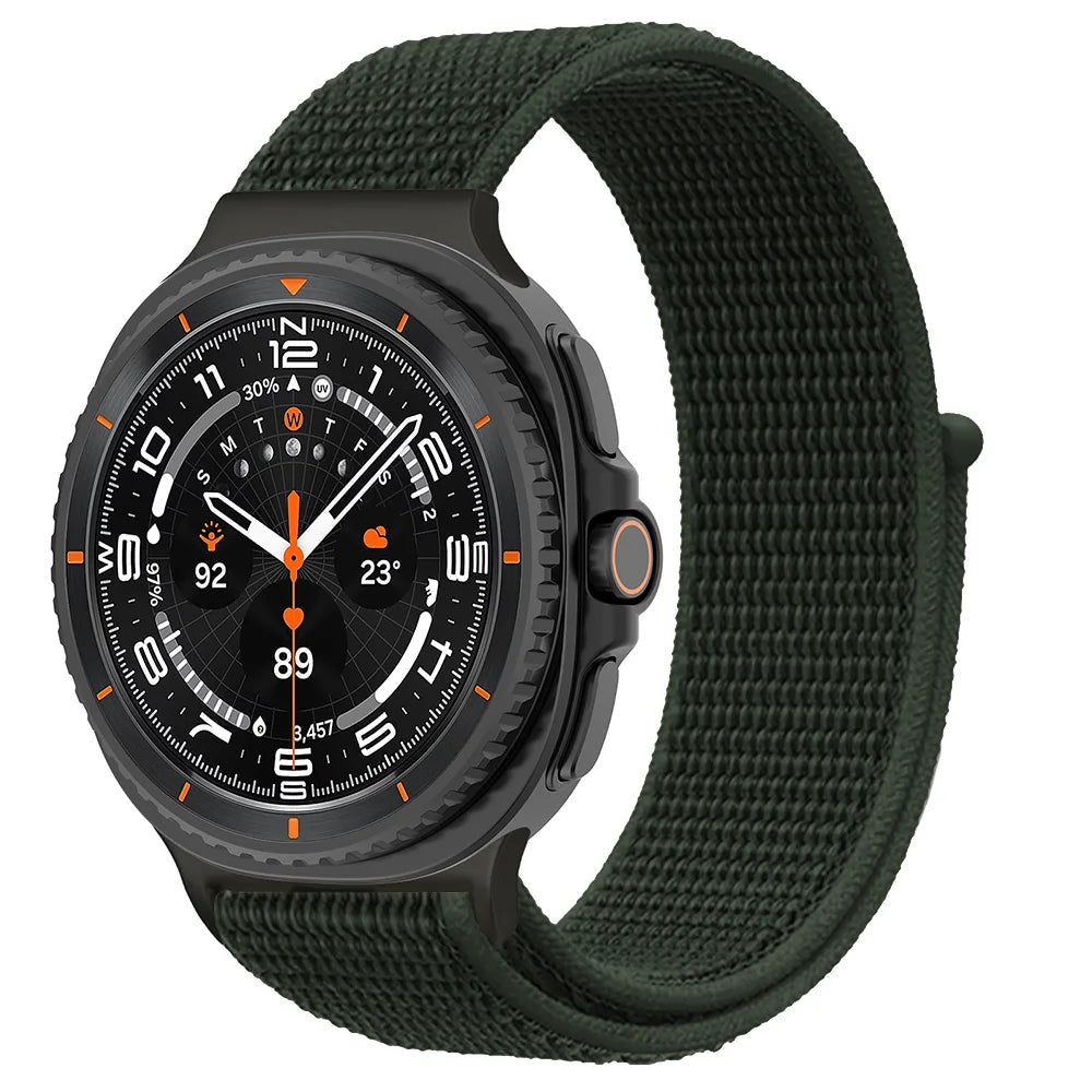 Breathable Nylon Loop Strap for Samsung Galaxy Watch 8 and  Galaxy Watch 8 Classic