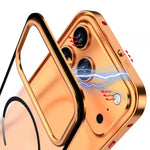 Slim Metal Frame MagSafe Case for iPhone 17 Series