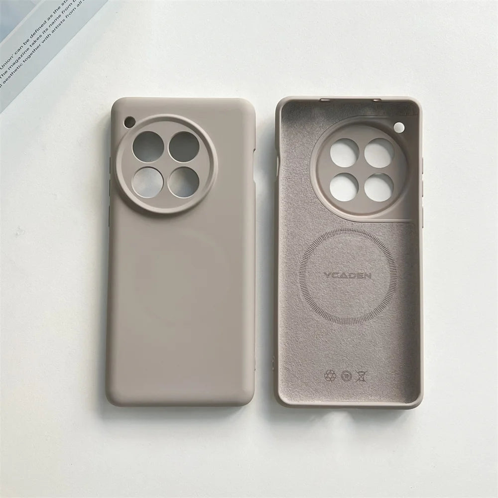 Shockproof Liquid Silicone Magnetic Case for OnePlus 13