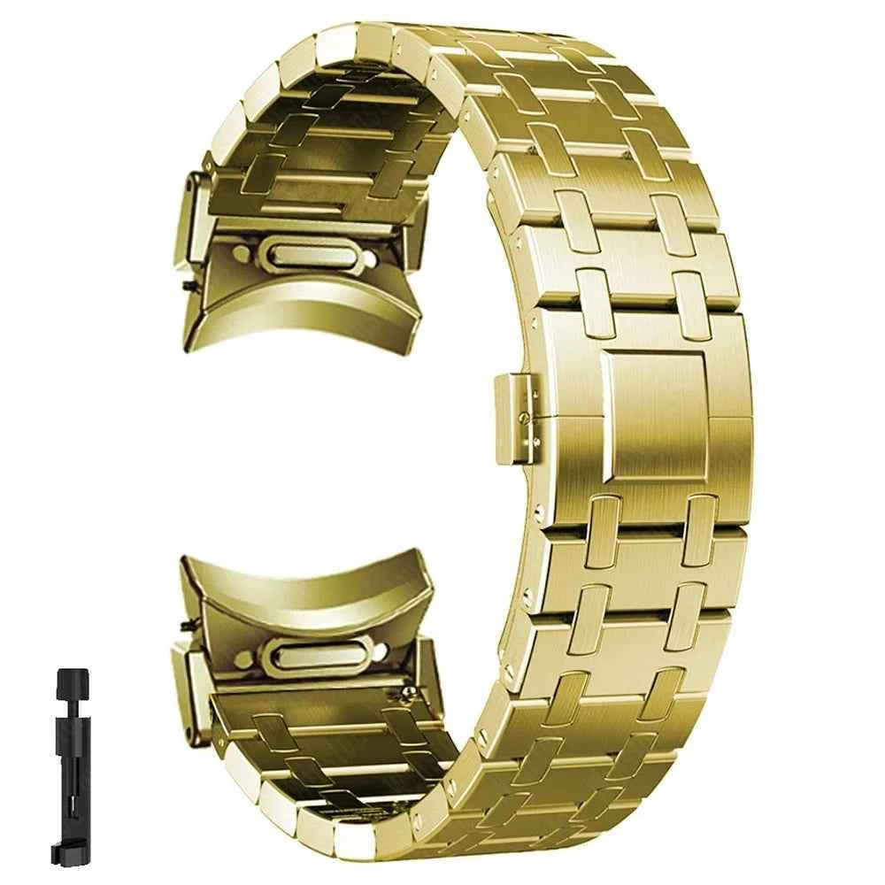 Luxury Metal Strap for Galaxy Watch 6 – Premium Stainless Steel for Galaxy Watch 6 Classic