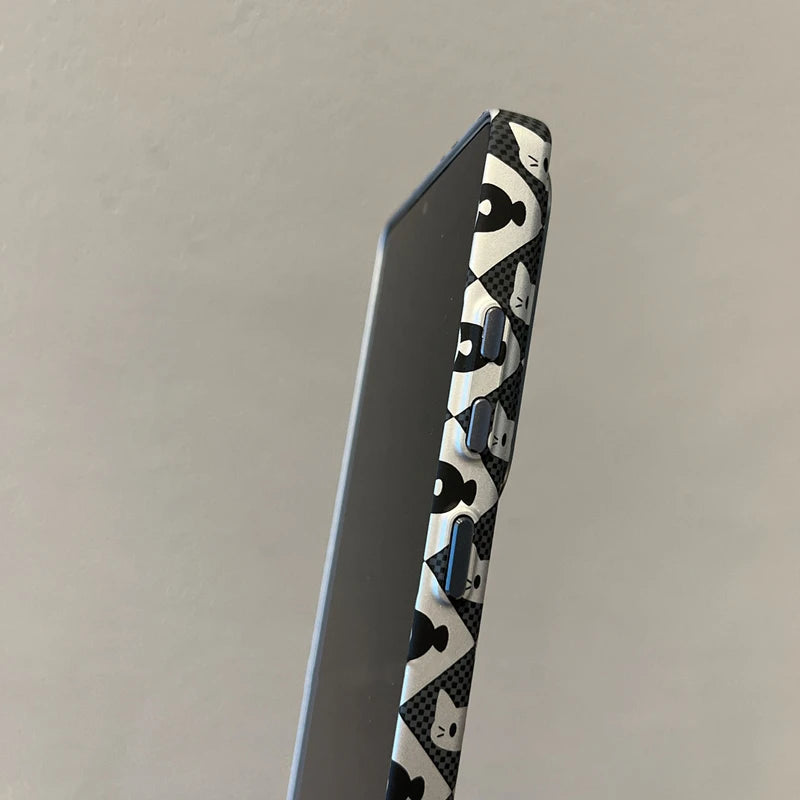 Cute Cartoon Cat & Fish Design Magnetic Case for Samsung Galaxy S24 Ultras