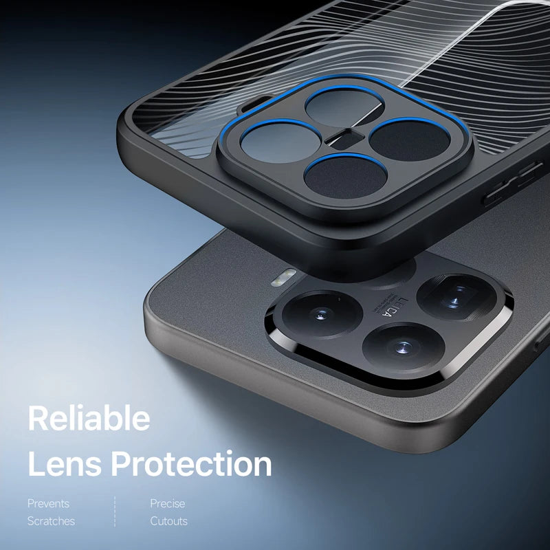 Transparent Anti-Yellowing Case with Enhanced Camera Protection for Xiaomi 15T Series