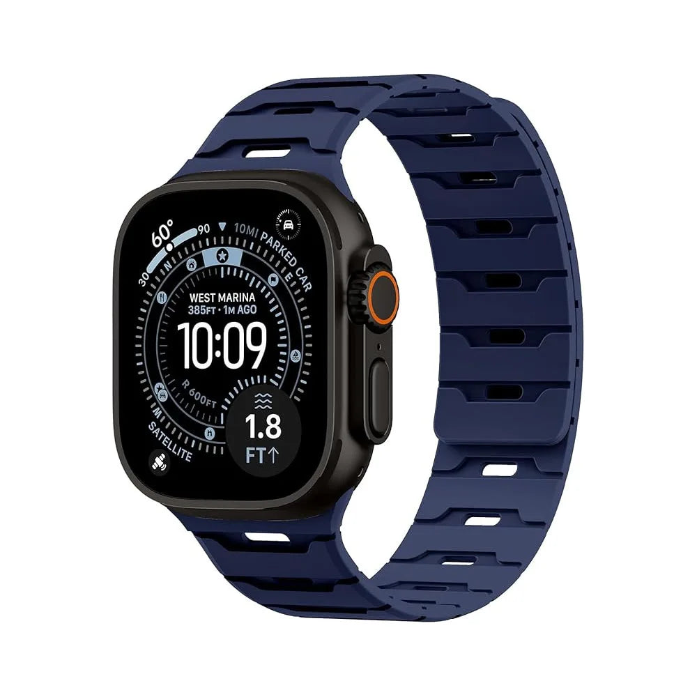 Soft Silicone Magnetic Strap for Apple Watch