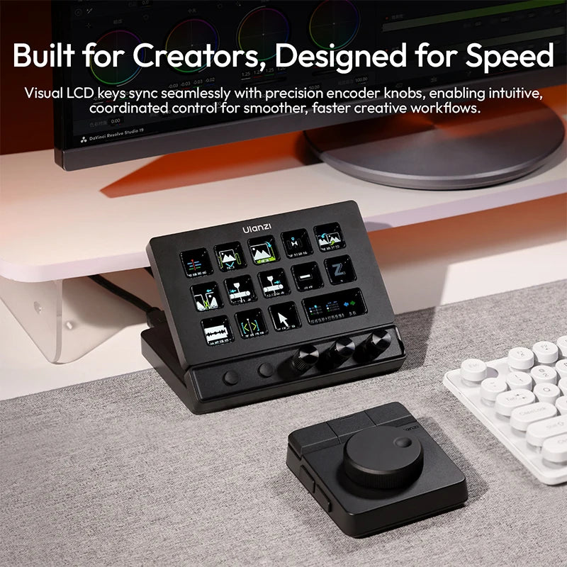 Ulanzi D200X Creative Studio Controller with 4K HDMI and Audio Jack