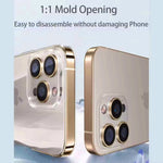 Ultra-Thin Soft Transparent Silicone Case for iPhone 16 Series
