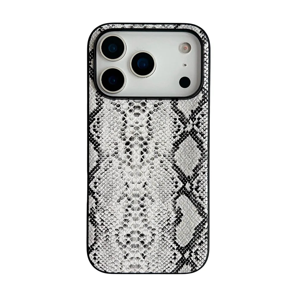 Shockproof PU Leather Case with Raised Camera Protection for iPhone 17 Series