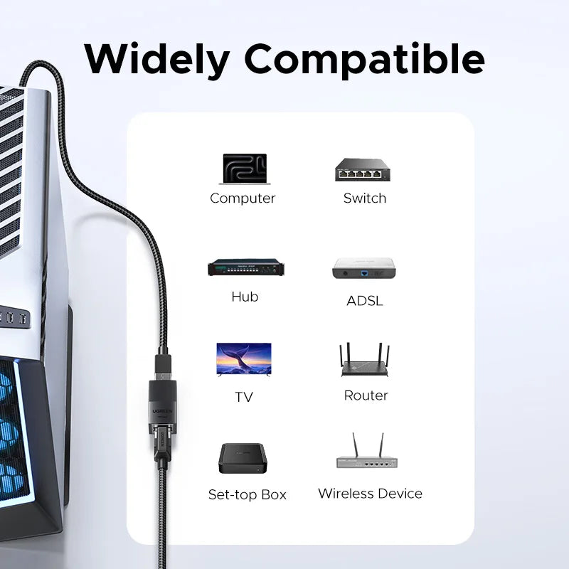 UGREEN 10Gbps RJ45 Network Ethernet Extender