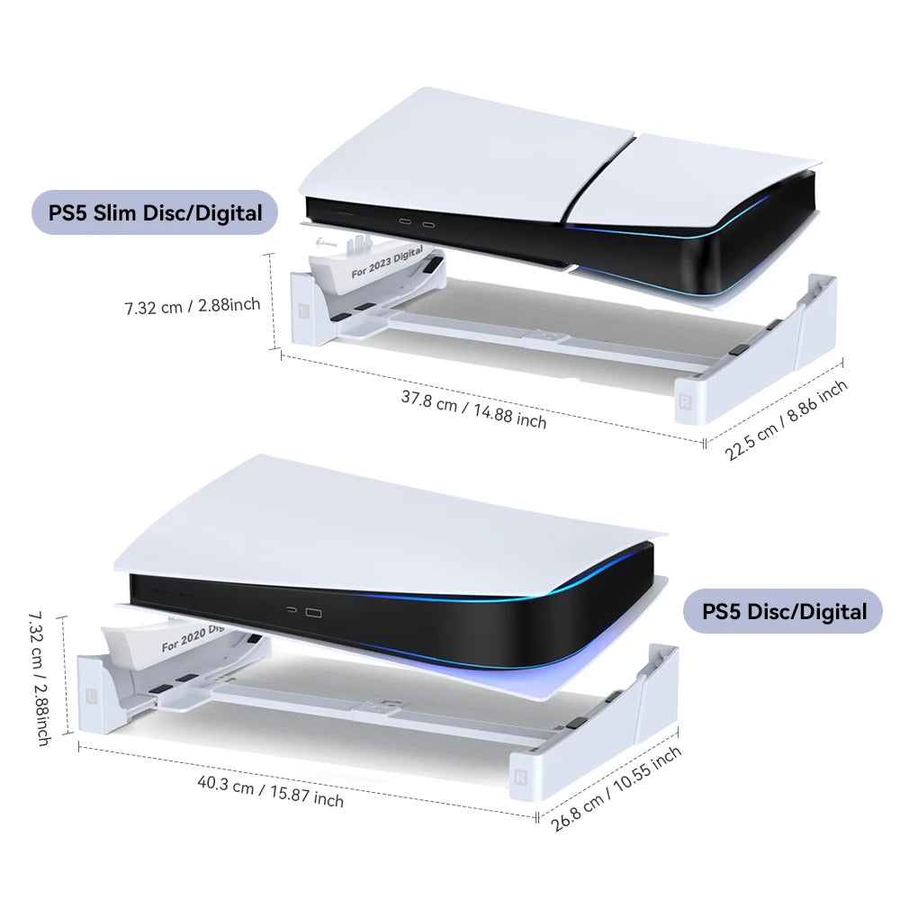 PlayStation 5 Slim Disc & Digital Edition Console Holder