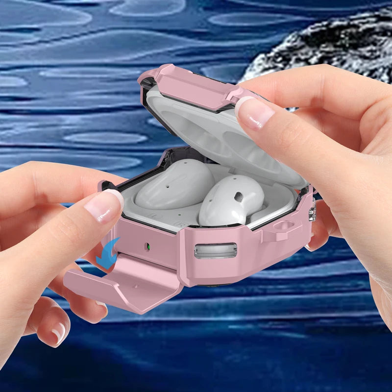 Double-Sided Transparent Case for Samsung Galaxy Buds2