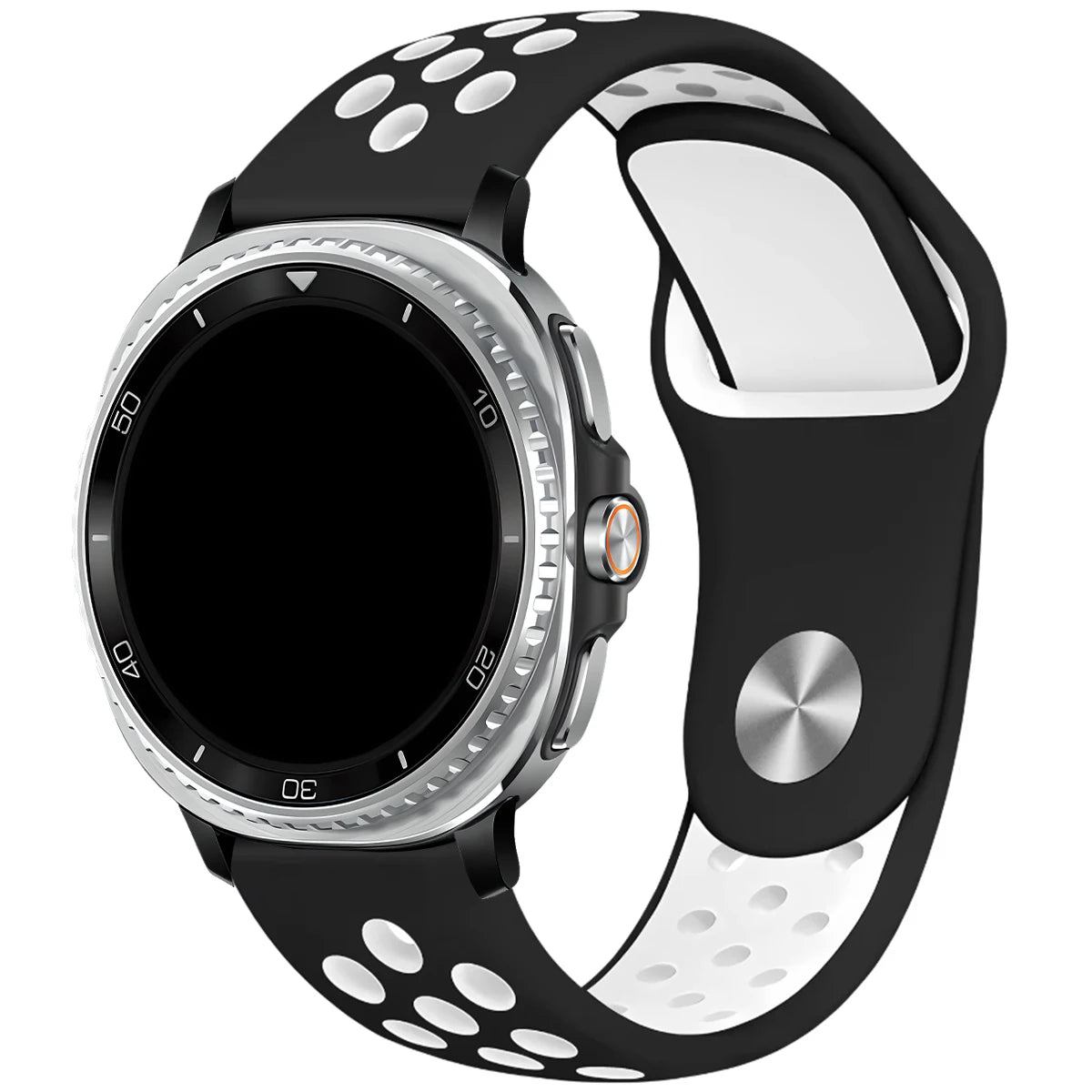 Dual Color Soft Silicone Sport Band for Samsung Galaxy Watch 8 & Galaxy Watch 8 Classic