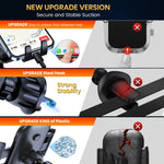 Universal Hands-Free Car Phone Holder with Metal Hook Air Vent Clip
