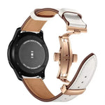 Luxury Leather Strap with Metal Buckle for Samsung Galaxy Watch 8 & Galaxy Watch 8 Classic