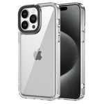 Luxury Protective Clear Acrylic Case for iPhone 15 Series