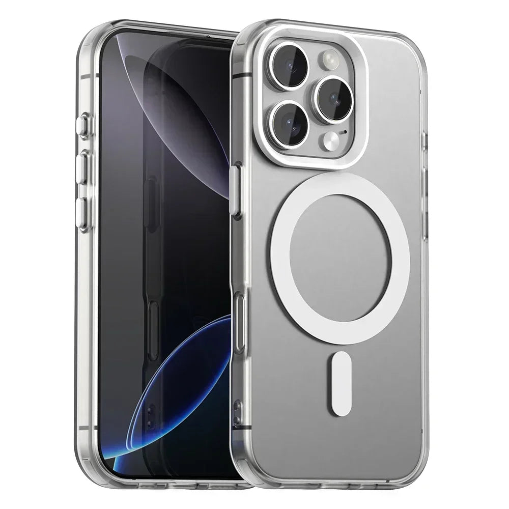 Premium Translucent MagSafe Case for iPhone 16 Series
