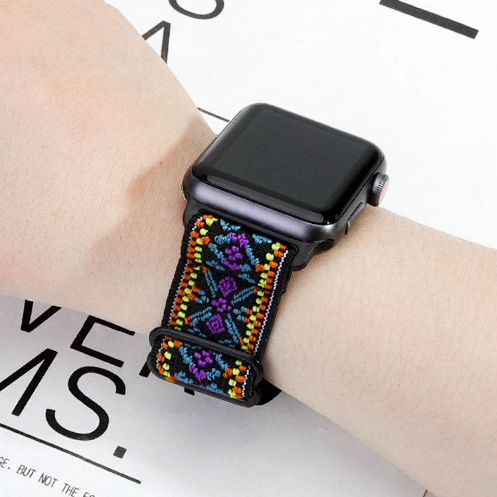 Premium Nylon Replacement Strap for Apple Watch