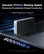 ORICO 80Gbps Thunderbolt 5 SSD Enclosure