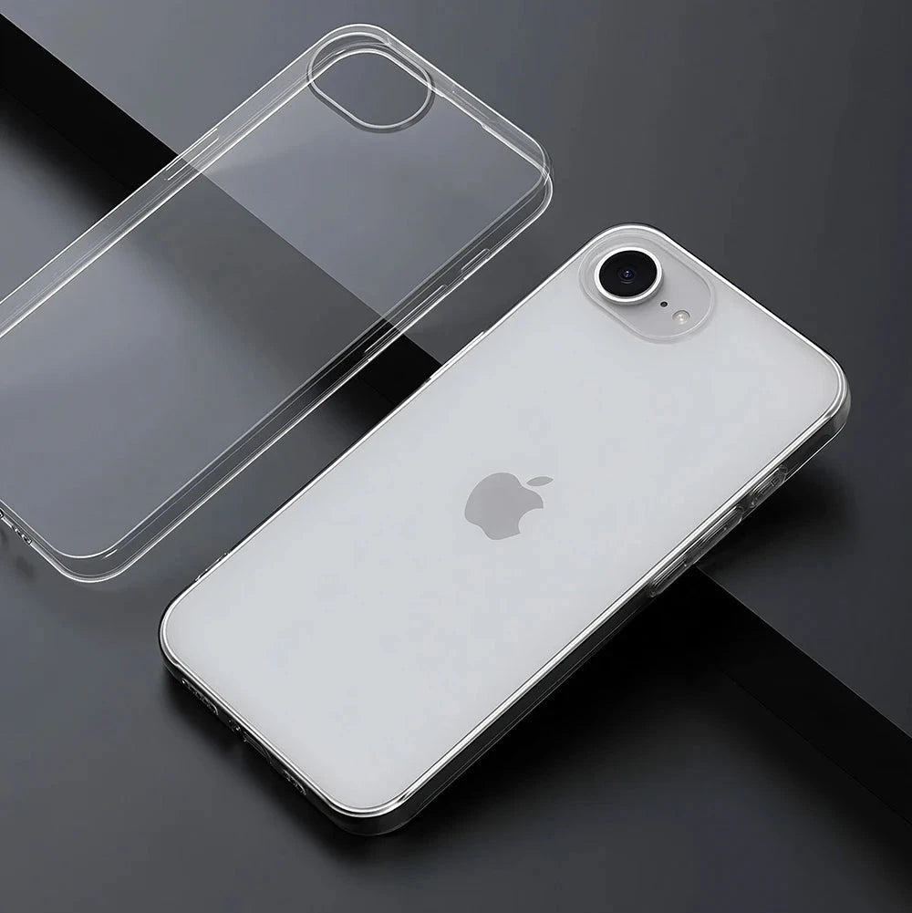 Non-Yellowing TPU Clear Case For iPhone 17e