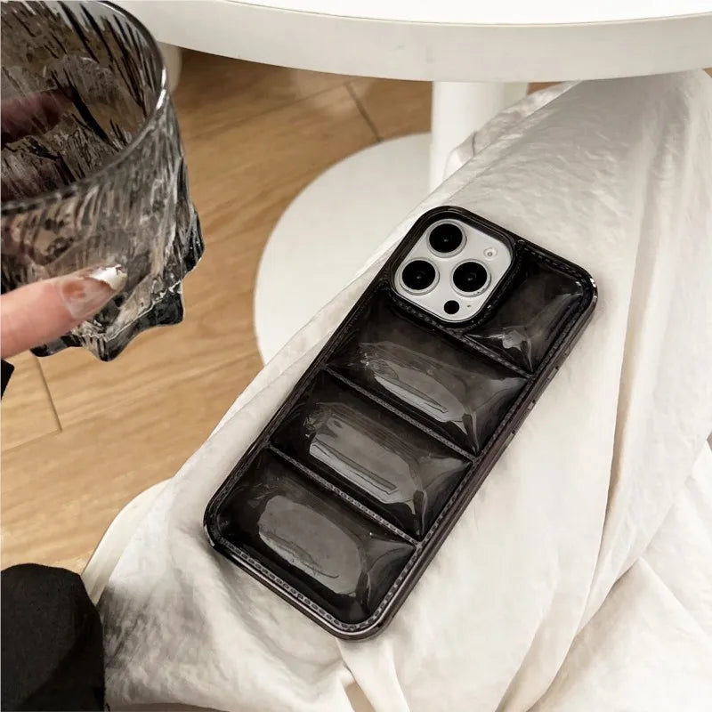 Premium Electroplated Air Cushion Case for iPhone 15 Series