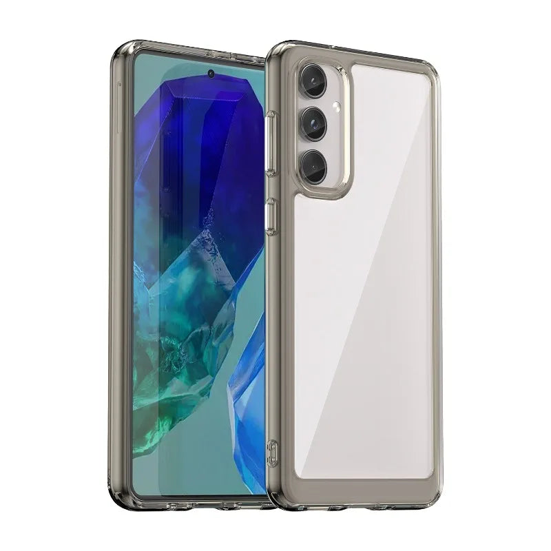 Transparent TPU Bumper Case With Camera Ring for Samsung Galaxy A57