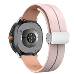 Silicone Magnetic Buckle Strap for Samsung Galaxy Watch 8 /  Galaxy Watch 8 Classic