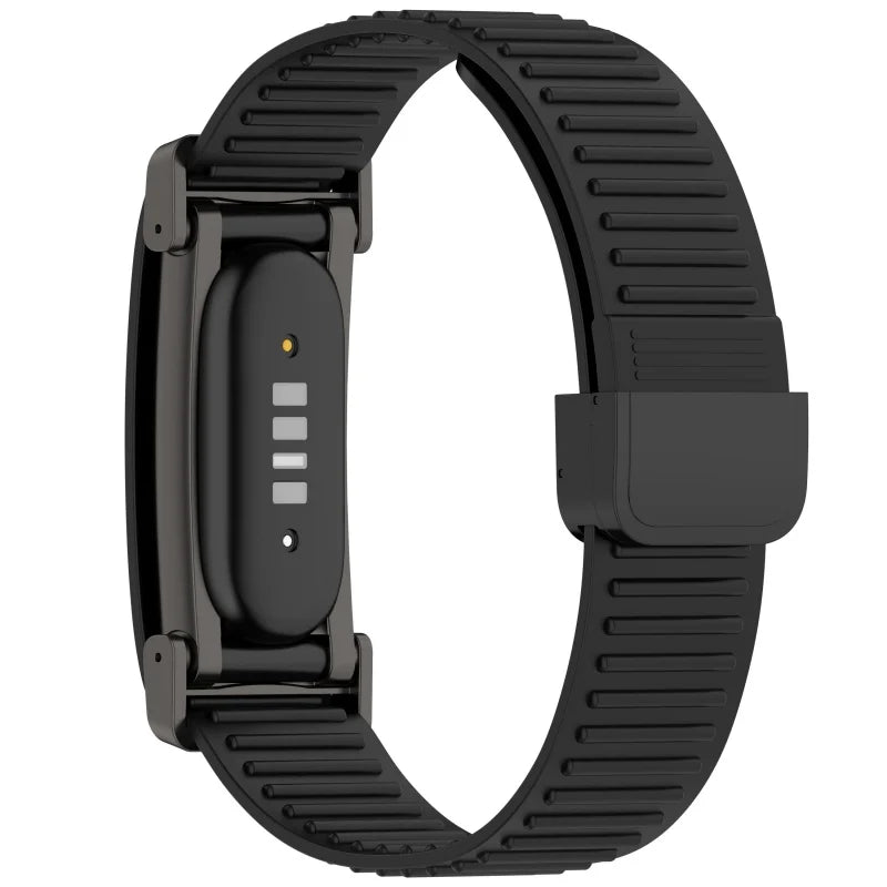 Soft Silicone Ridged Watch Strap for Google Fitbit Air