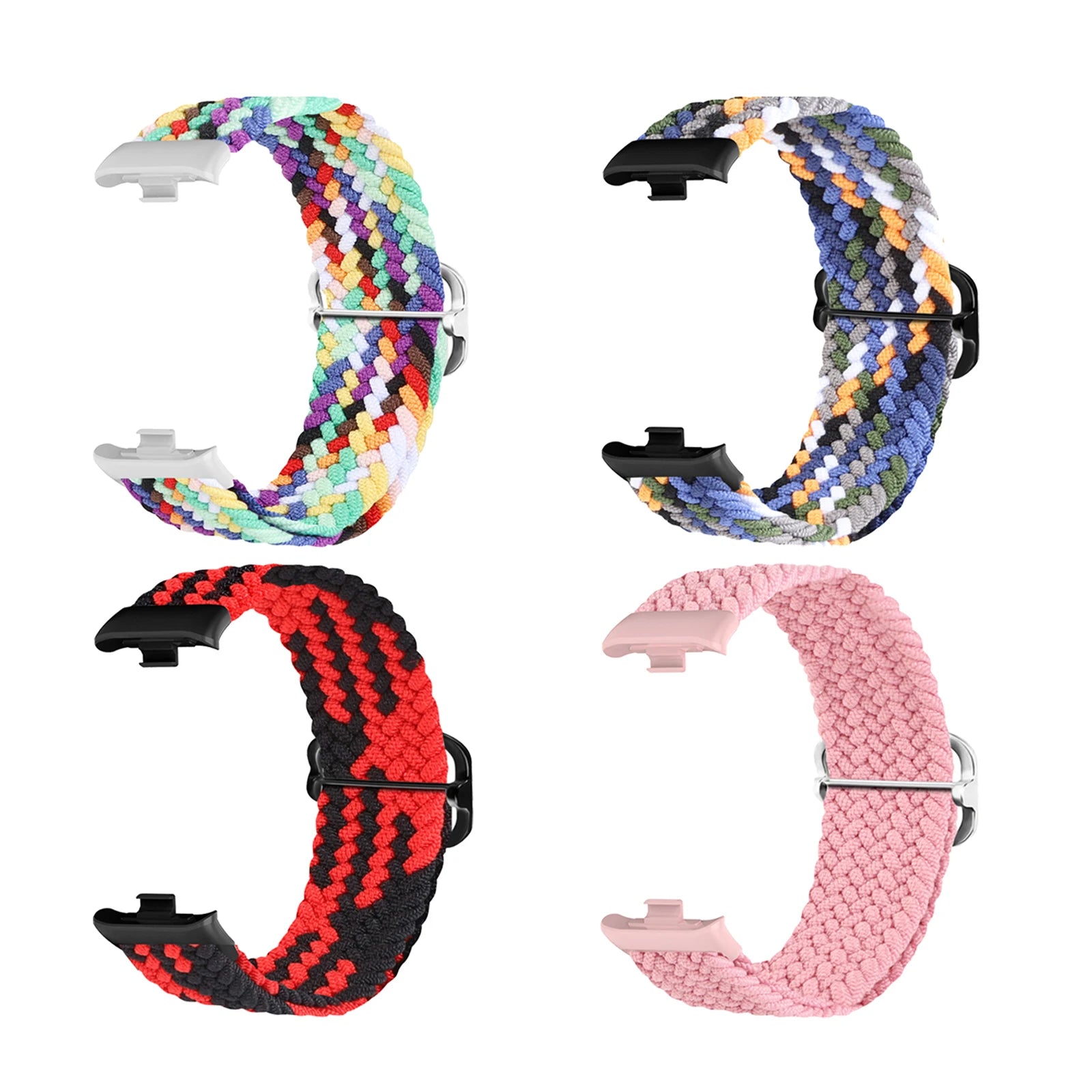 Adjustable Nylon Solo Loop Braided Strap for Redmi Watch 4
