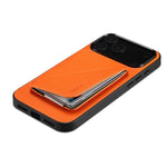 iPhone 17 Series MagSafe Leather Case with Detachable Card Holder