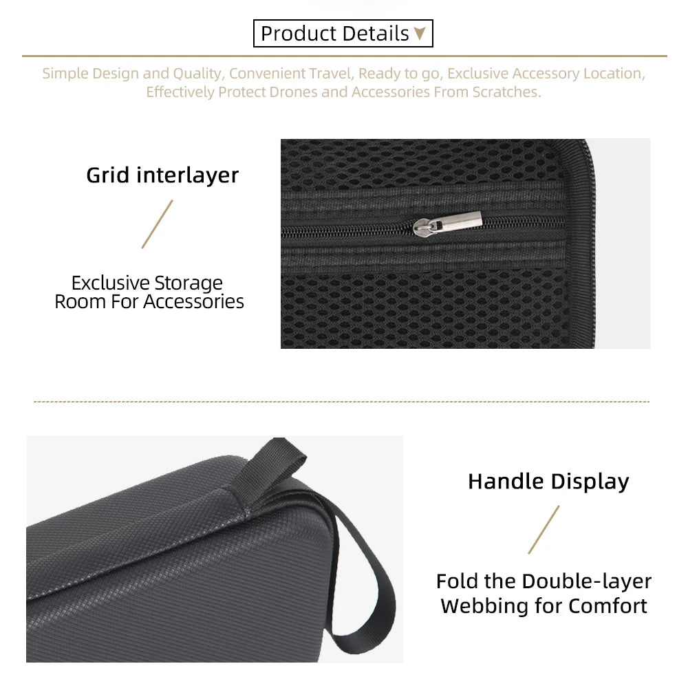 DJI Osmo Pocket 4 Mini Waterproof Carrying Case