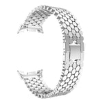Luxury Hexagonal Link Jewelry Strap for Samsung Galaxy Watch 8 & 8 Classic