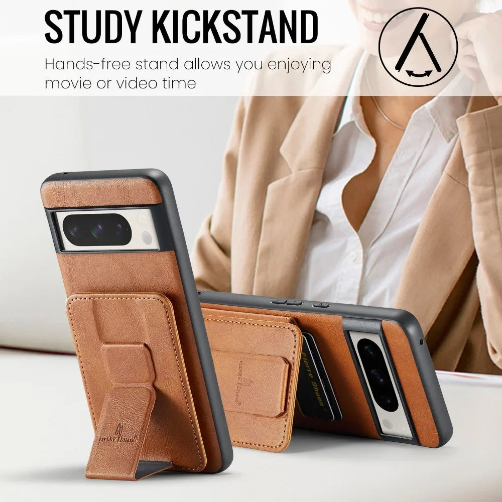 Multi-Card RFID Blocking Wallet Case for Google Pixel 8 Series